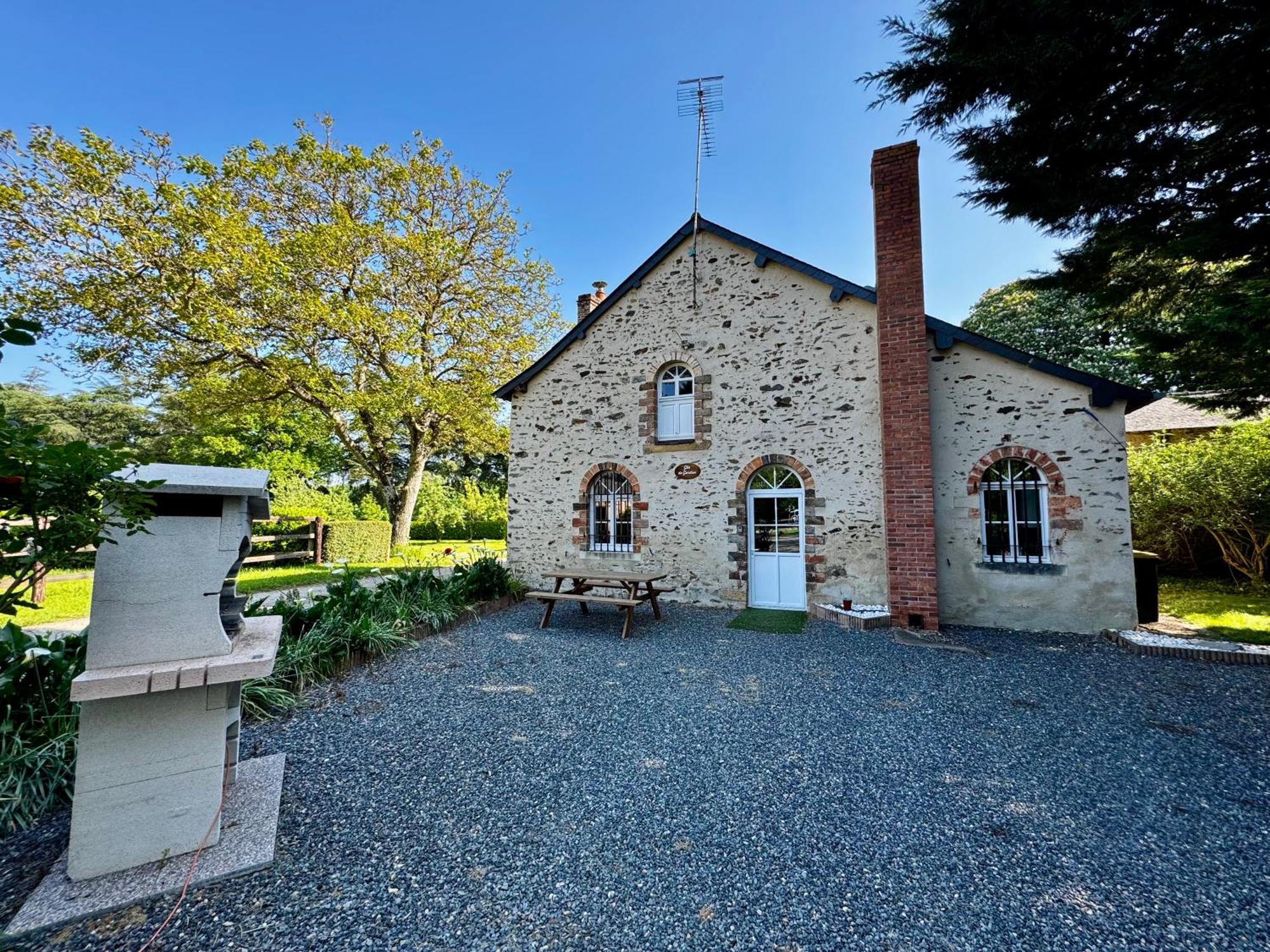 Вилла Domaine De La Maroutiere Saint-Fort Экстерьер фото